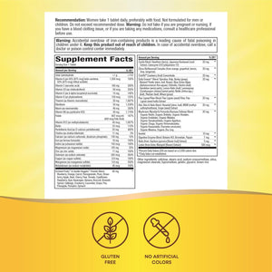 Nature'S Way Alive! Women'S Daily Ultra Multivitamin, Promotes Energy Metabolism and Muscle Function 60 Tablets.