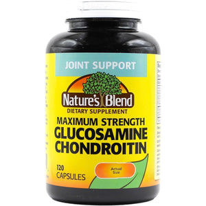 Glucosamine Chondroitin Maximum Strength 120 Capsules by Nature'S Blend