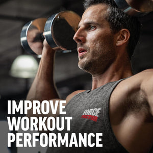 FORCE FACTOR Test X180 Alpha V2 T-Support for Men to Help Build Strength, Boost Nitric Oxide, and Support Daily Performance, 120 Tablets