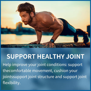 Glucosamine Chondroitin Gummies with MSM, Boswellia Turmeric & Hyaluronic Acid, Extra Strength Joint Support Supplement (2 PACK, 120 Count).