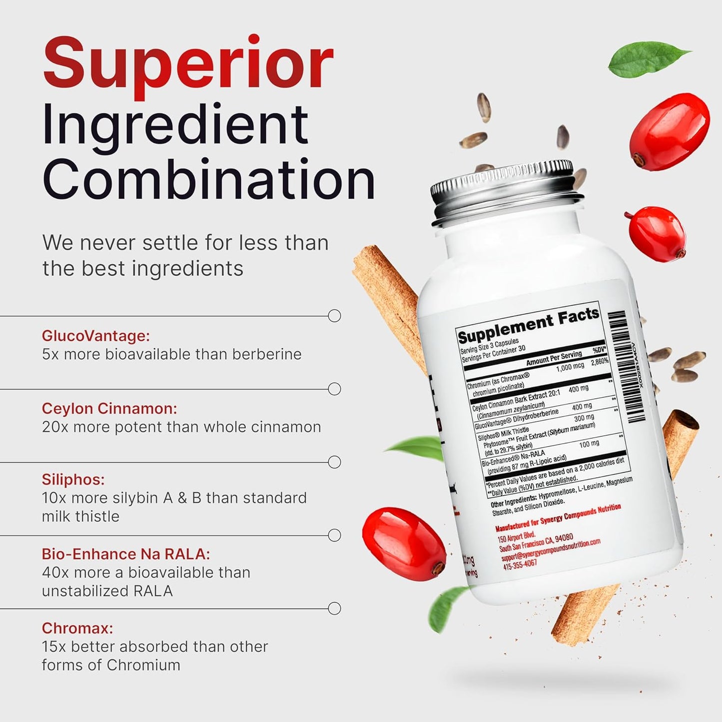 Advance Berberine Matrix 5 in 1 90 Capsules