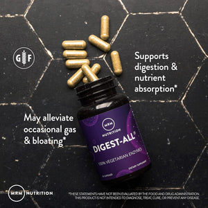MRM Nutrition Digest-All ® | Digestive Enzymes | Improved Digestion and Absorption | 50 Servings