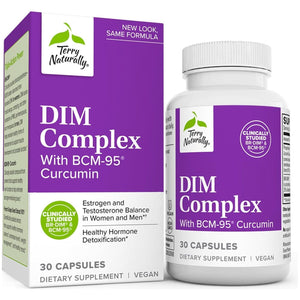 Terry Naturally DIM Complex - Support Hormone Balance for All Ages 30 Capsules