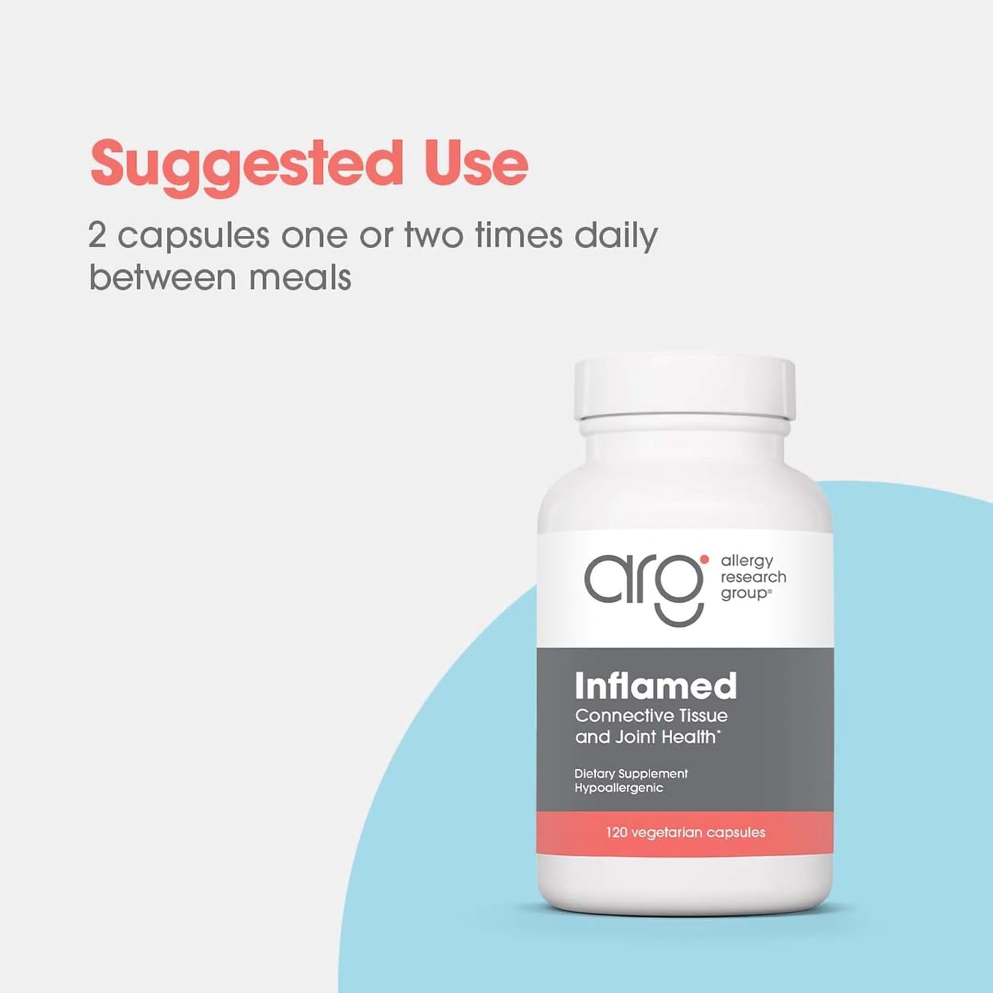 Allergy Research Group Inflamed Joint Health Supplement - 120 Count