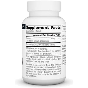 Source Naturals Bromelain, Proteolytic Enzyme Supplement, 500Mg - 120 Tablets