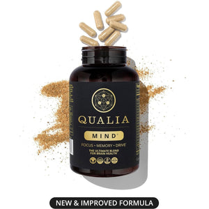 NEUROHACKER COLLECTIVE Qualia Mind | Doctor-Formulated Nootropic to Fuel Focus & Concentration