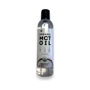 Kate Naturals MCT Oil for Coffee. Pure Coconut MCT C8 and C10 Oil (8Oz, Organic, Unflavored)