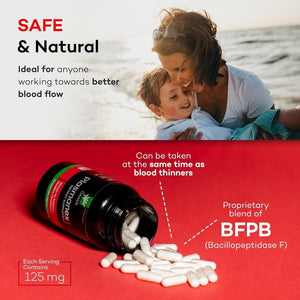 Daiwa Plasmanex 1 - Blood and Vein Circulation Supplements – 60 Vegan Capsules.