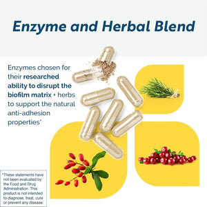Researched Nutritionals Biodisrupt - Disrupt Biofilm Matrices - Clinically Researched Formula (120 Capsules)