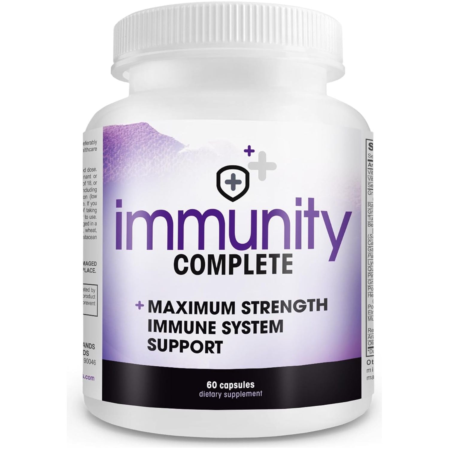 Immunity Complete - 20-In-1 Immune System Booster Formula 60Count