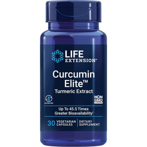 Life Extension Curcumin Elite™ Turmeric Extract, 500 Mg, for Inflammation Health Support, Heart & Immune Support 30 Capsules