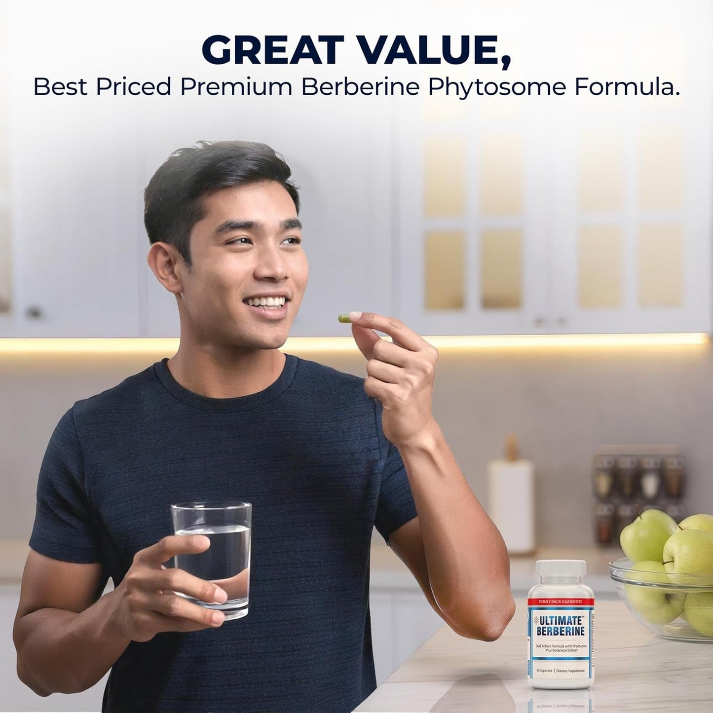 Ultimate Berberine Phytosome for Healthy Weight Management for Metabolism, Gut Health, Immunity & Cholesterol Support