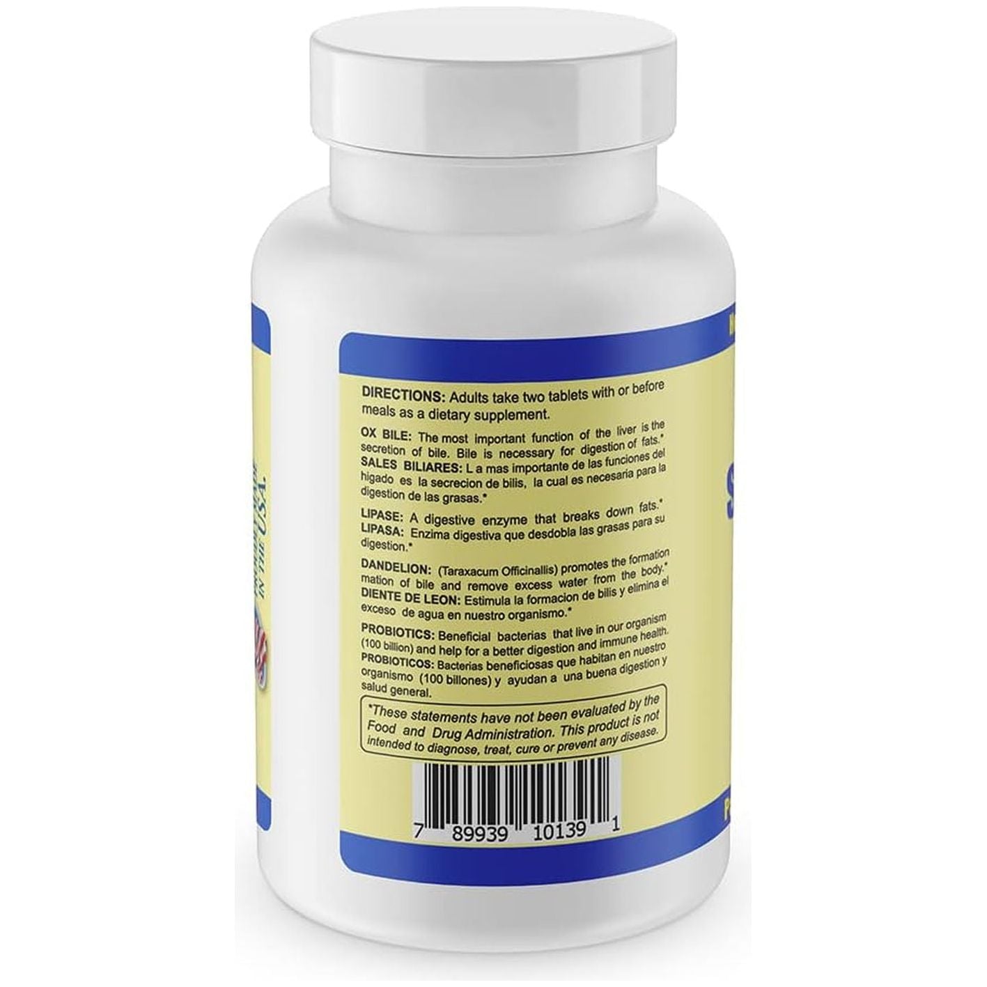 Super Probiotics Supplement. Improves Digestion, Gut Health, Immune System and Healthy Bowel Function 100 Capsules.