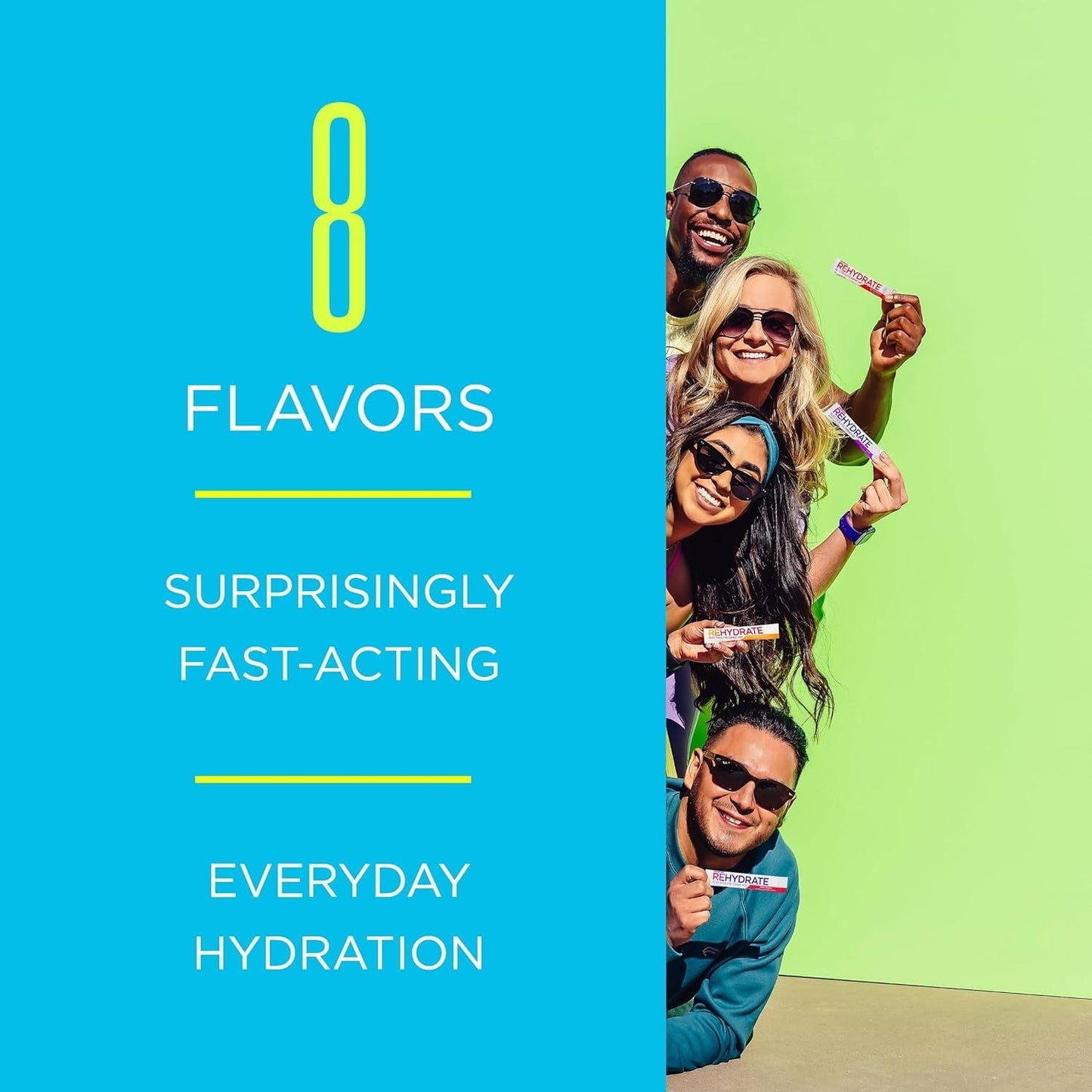 Advocare Rehydrate Electrolyte Drink Mix with Sodium, Potassium & More - Mango Pineapple, 12.7 Oz