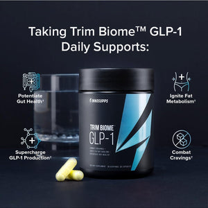 Inno Supps Trim Biome™ GLP-1 | Weight Loss Prebiotic + Probiotic + Postbiotic 30 Servings