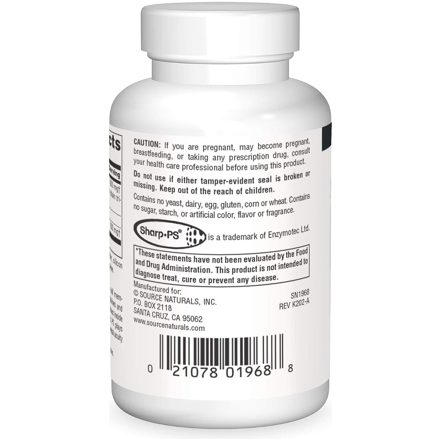 Source Naturals Phosphatidyl Serine Matrix 500Mg - 60 Softgels