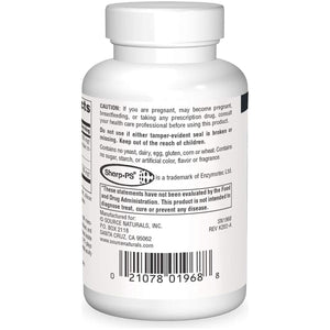 Source Naturals Phosphatidyl Serine Matrix 500Mg - 60 Softgels