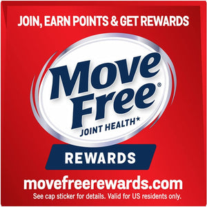 Move Free Advanced Glucosamine Chondroitin + Calcium Fructoborate Joint Support Supplement, 200 Tablets (100 Servings)*