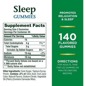 Nature’S Bounty 10 Mg Melatonin Gummy 140 Ct