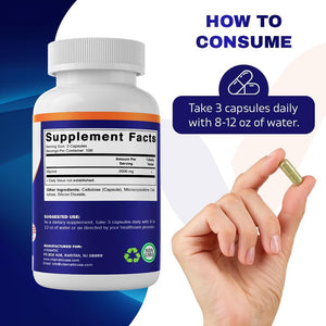 Vitamatic Glycine Supplement, 2000Mg per Serving, 300 Count