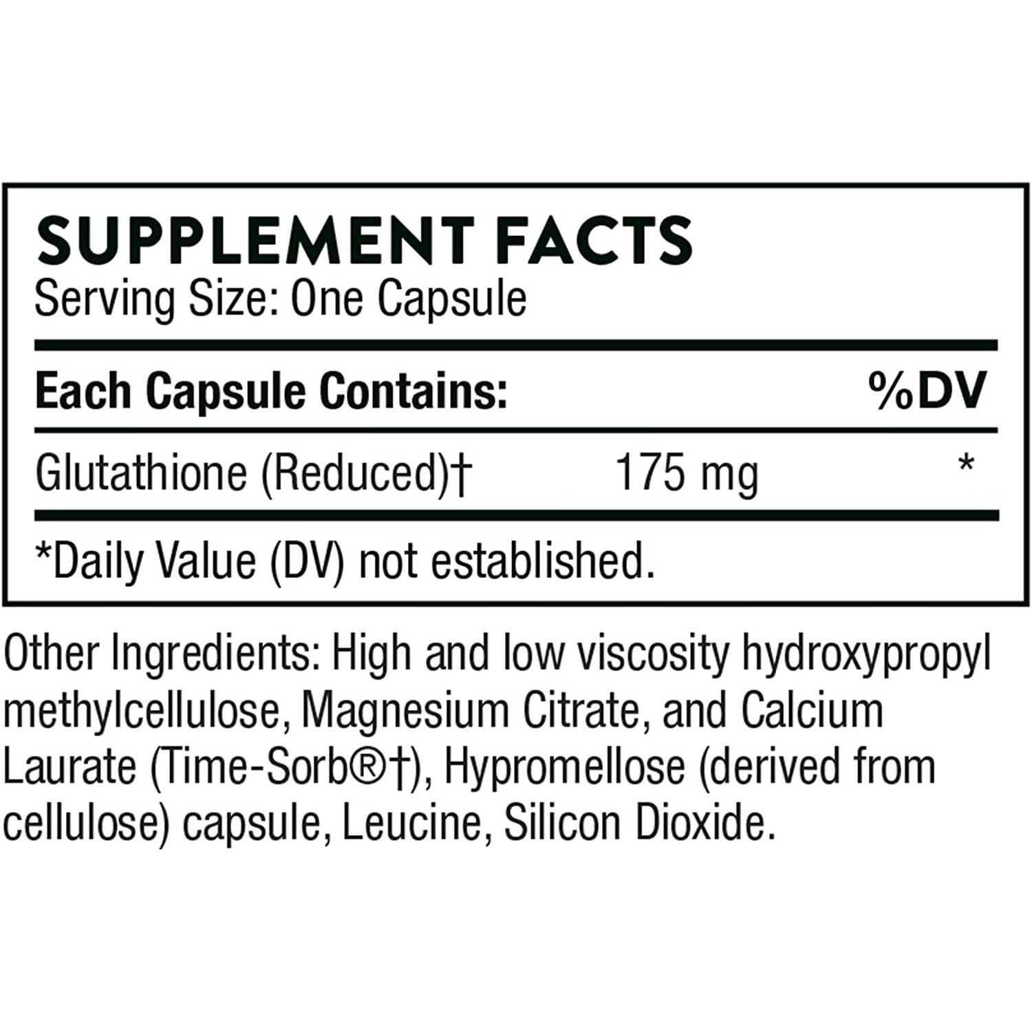 THORNE Glutathione-Sr - Sustained-Release Glutathione for Antioxidant Support - 60 Capsules