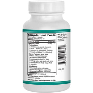 Floracor - Supports Gut & Intestinal Health - Premium Probiotic, Prebiotic and Enzyme Formula - 60 Vegetarian Capsules