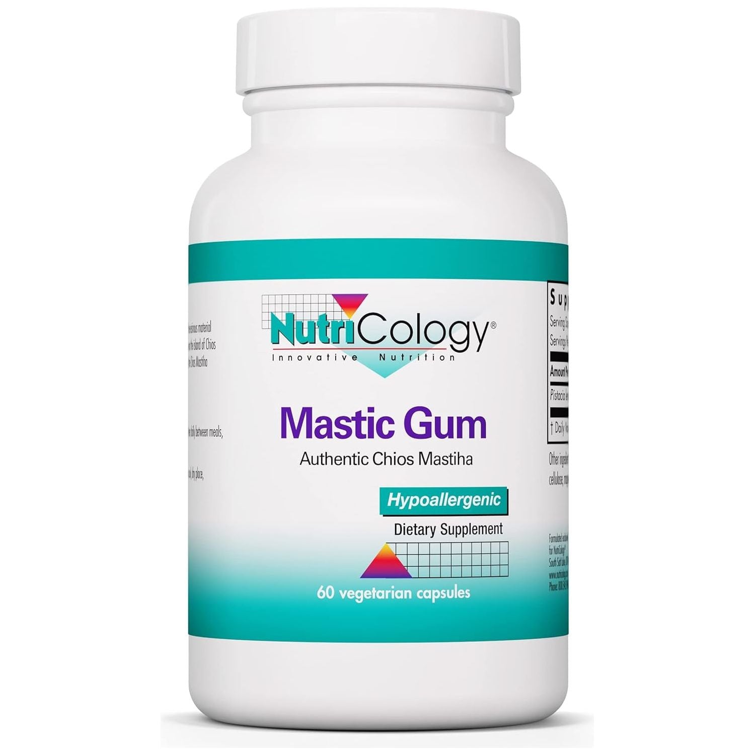 Nutricology Mastic Gum Dietary Supplement - 60 Count