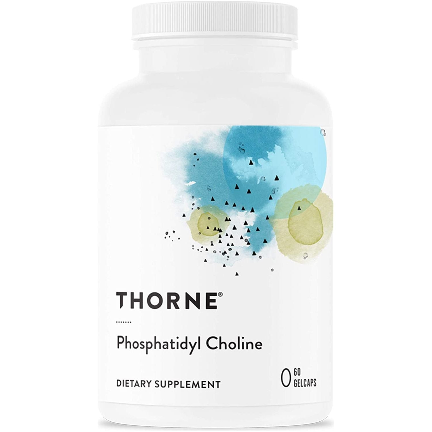 THORNE Phosphatidyl Choline - Phospholipid Complex for Cell Membrane Support - 60 Gelcaps
