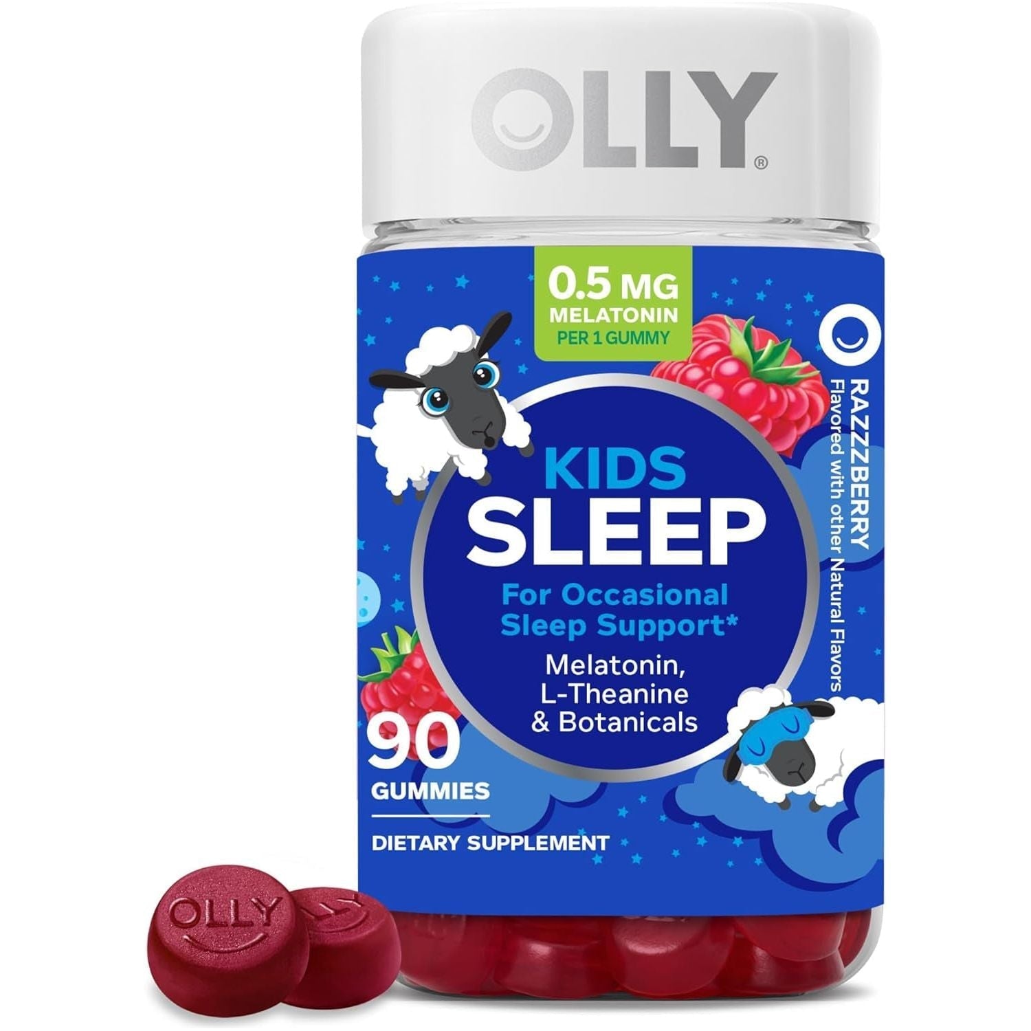 OLLY Kids Sleep Gummy & Occasional Sleep Support 90 Count