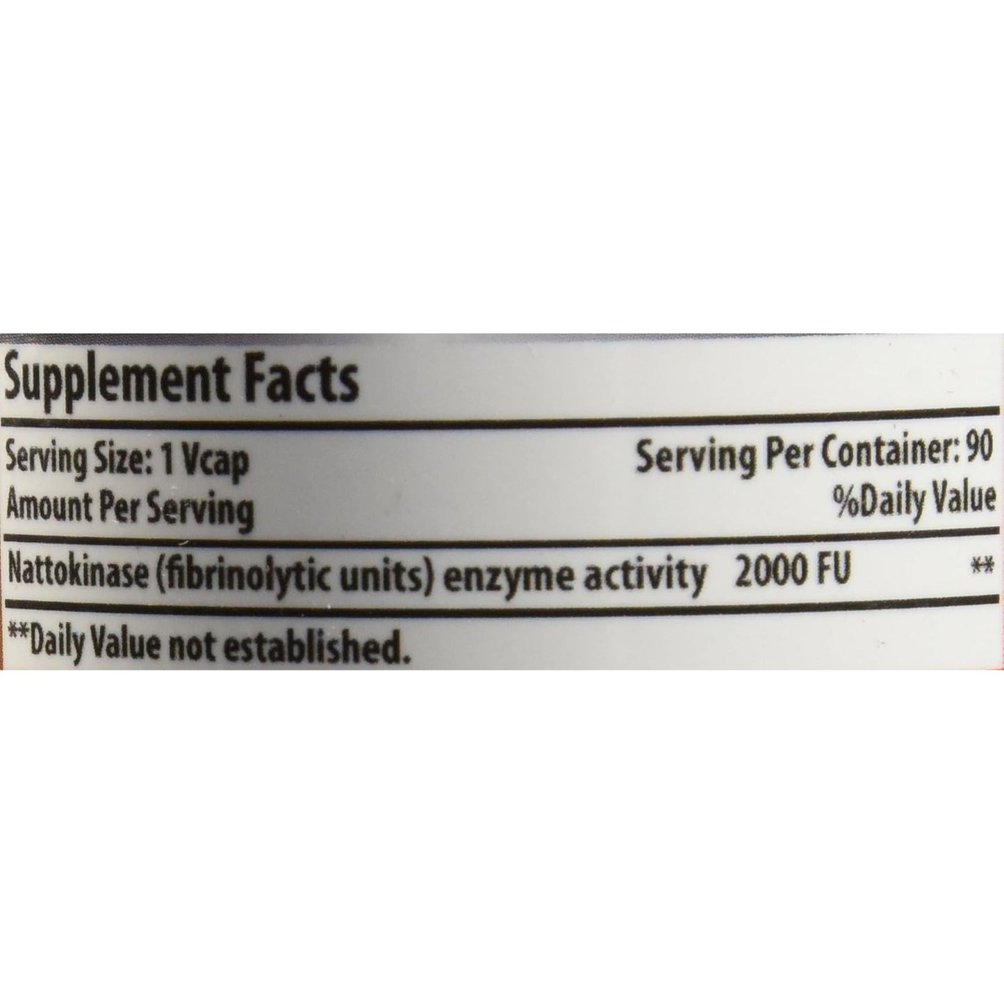 Amazing Formulas Nattokinase Dietary Supplement 100Mg 90 Veggie Capsules | 2000 FU | Made in USA | Ideal for Vegetarians
