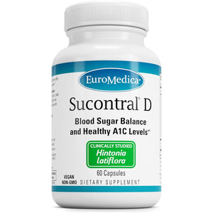 Euromedica Sucontral D - 60 Capsules - Non-Gmo, Vegan - 60 Servings