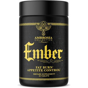 Ambrosia Ember™ Thermogenic Fat Burner & Appetite Support Supplement Pills
