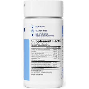 Habit Stress Relief Supplement - New Look, Supports Relaxation & Mood Balance (60 Capsules)