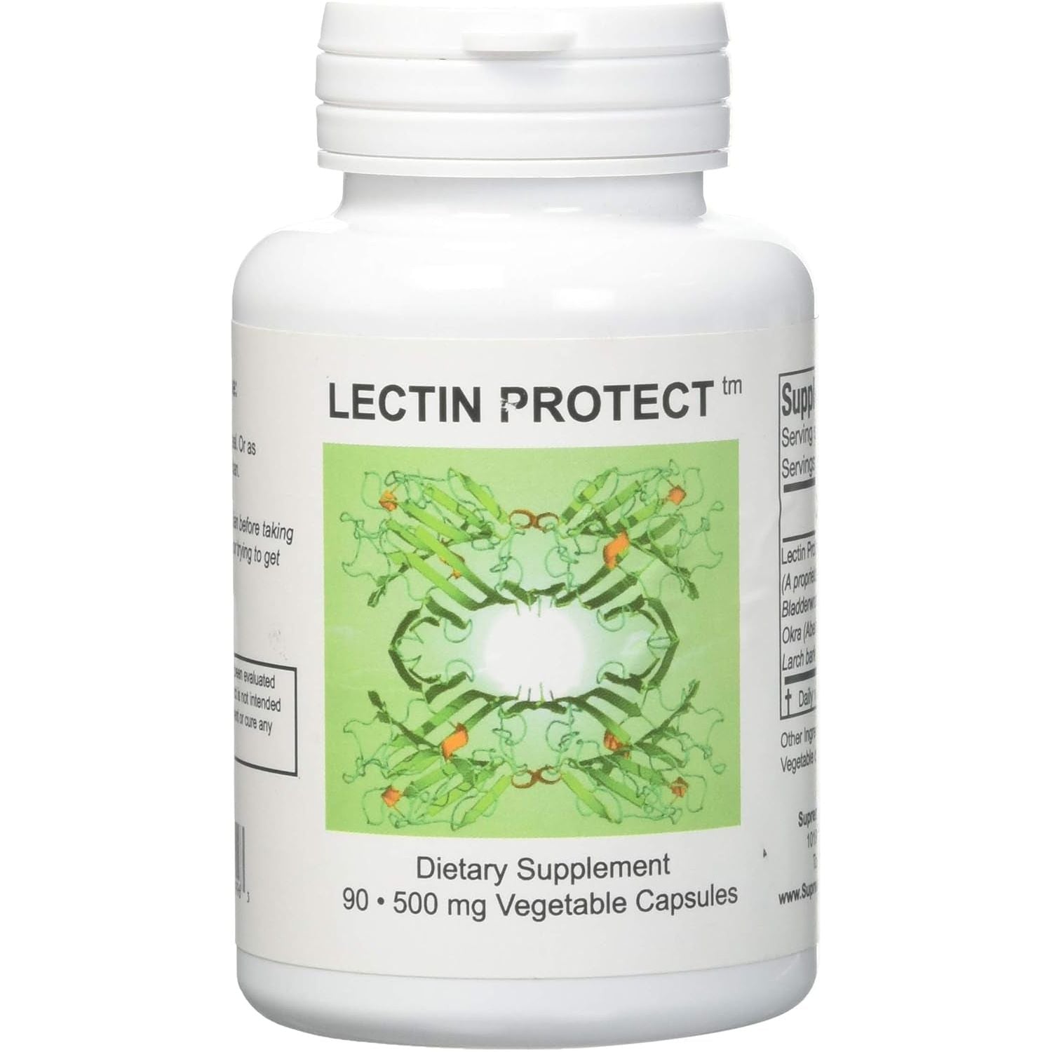 Supreme Nutrition Lectin Protect, 90 Pure Herbal Combination Vegetarian Capsules