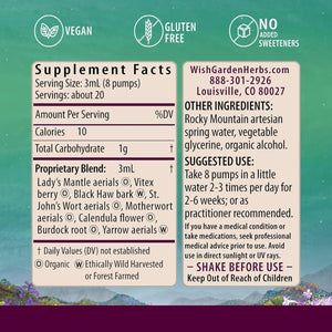 Wishgarden Herbs Rebalance after Birth Hormonal - Supports Healthy Postpartum Hormone Levels and Postnatal Hormone Balance, 2Oz