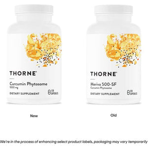 THORNE Curcumin Phytosome 1000 Mg - Supports Health in Joints, Muscles, GI Tract, Liver, and Brain - 120 Capsules