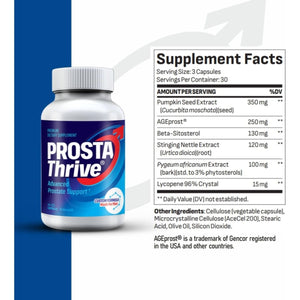 Experience Restful Nights, Boosted Energy in the Morning, Healthy Bathroom Habits, and a Robust Urine Stream - 90 Capsules