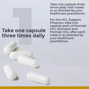 Premier Research Labs HCL Activator for Digestion & Digestive Aid - 90 Plant-Source Capsules