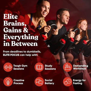 Elite Caffeine Pills with L-Theanine – Jitter-Free Focused Energy Supplements 120 Soft Capsules