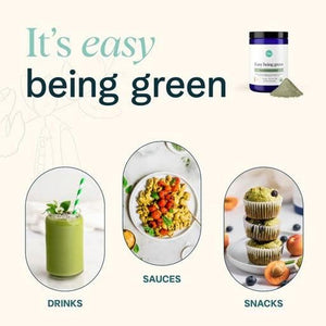 Ora Organic Greens Powder - Super Greens Drink for Energy and Detox | Antioxidants & Adaptogenic Herbs - Citrus Flavor, 30 Servings