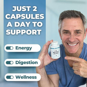 Vital Digestive Enzymes with Makzyme-Pro™ – Advanced Probiotic Complex for Digestive Support, Gut Health, Nutrient Absorption & Energy.