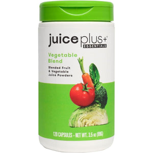 Juice Plus+ Vegetable Blend - Whole Food Vegetable Powder in Convenient Capsules 120 Capsules