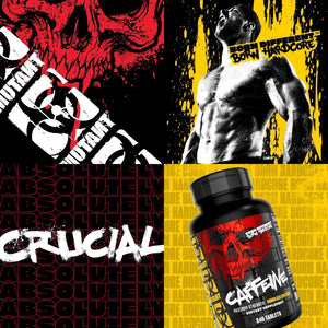 Mutant Caffeine Pills – Pharmaceutical-Grade Pure Caffeine Supplement 240 Tablets