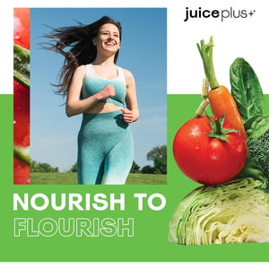 Juice Plus+ Vegetable Blend - Whole Food Vegetable Powder in Convenient Capsules 120 Capsules