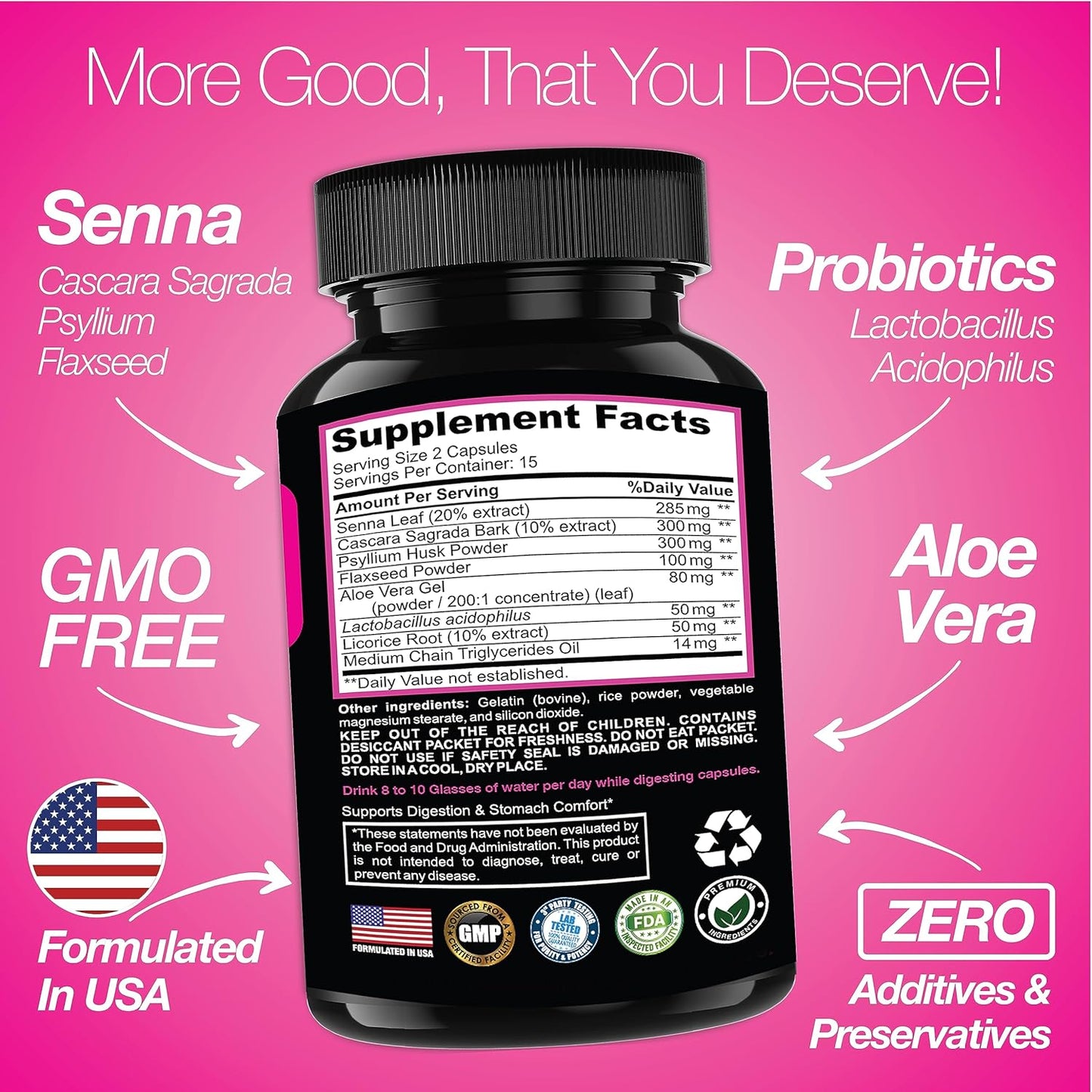 7 Day Cleanse Program | Colon Detox with Natural Laxative for Constipation & Bloating