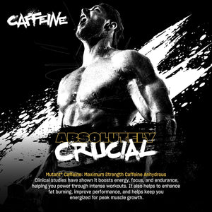 Mutant Caffeine Pills – Pharmaceutical-Grade Pure Caffeine Supplement 240 Tablets