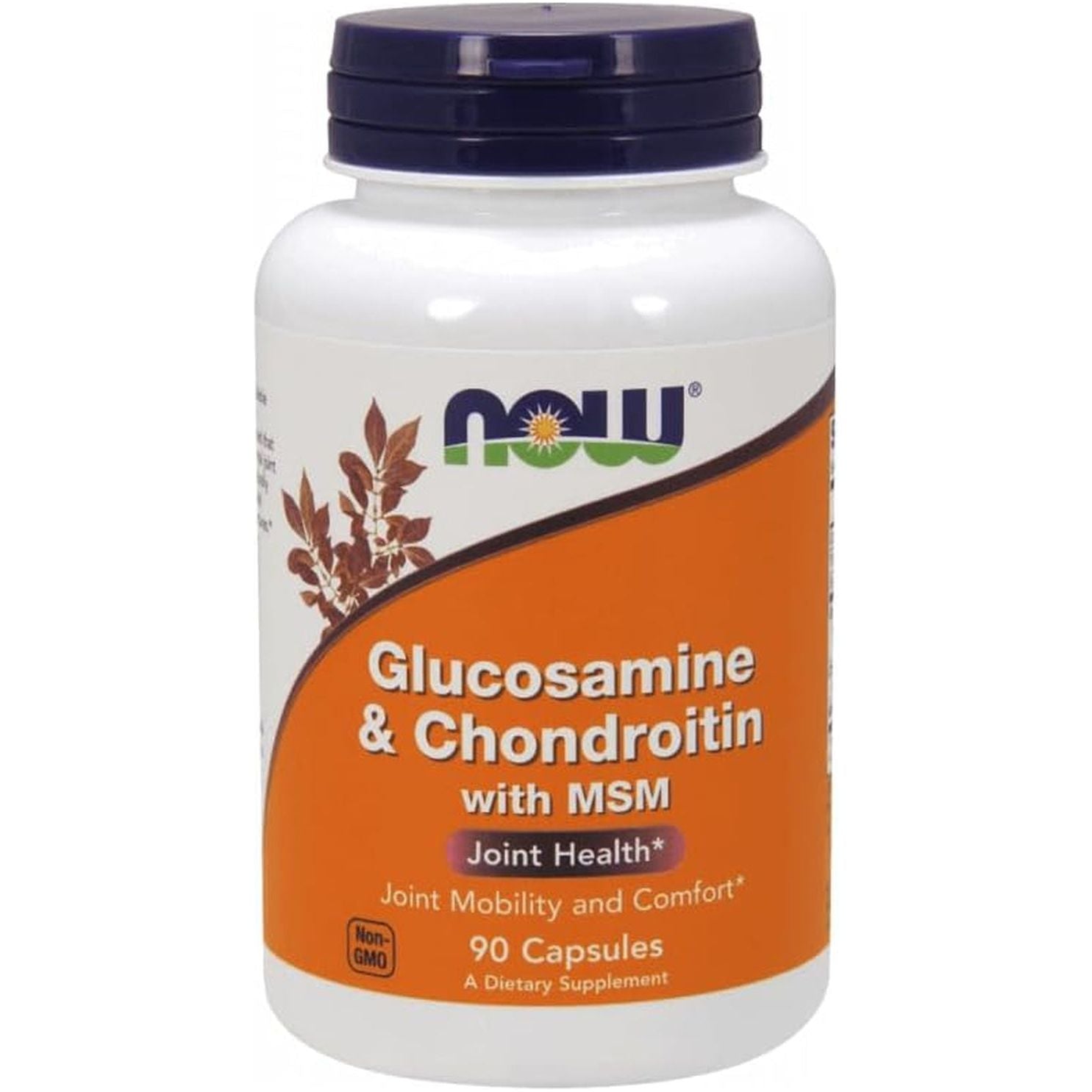 NOW Foods Glucosamine & Chondroitin with MSM, 90 Count