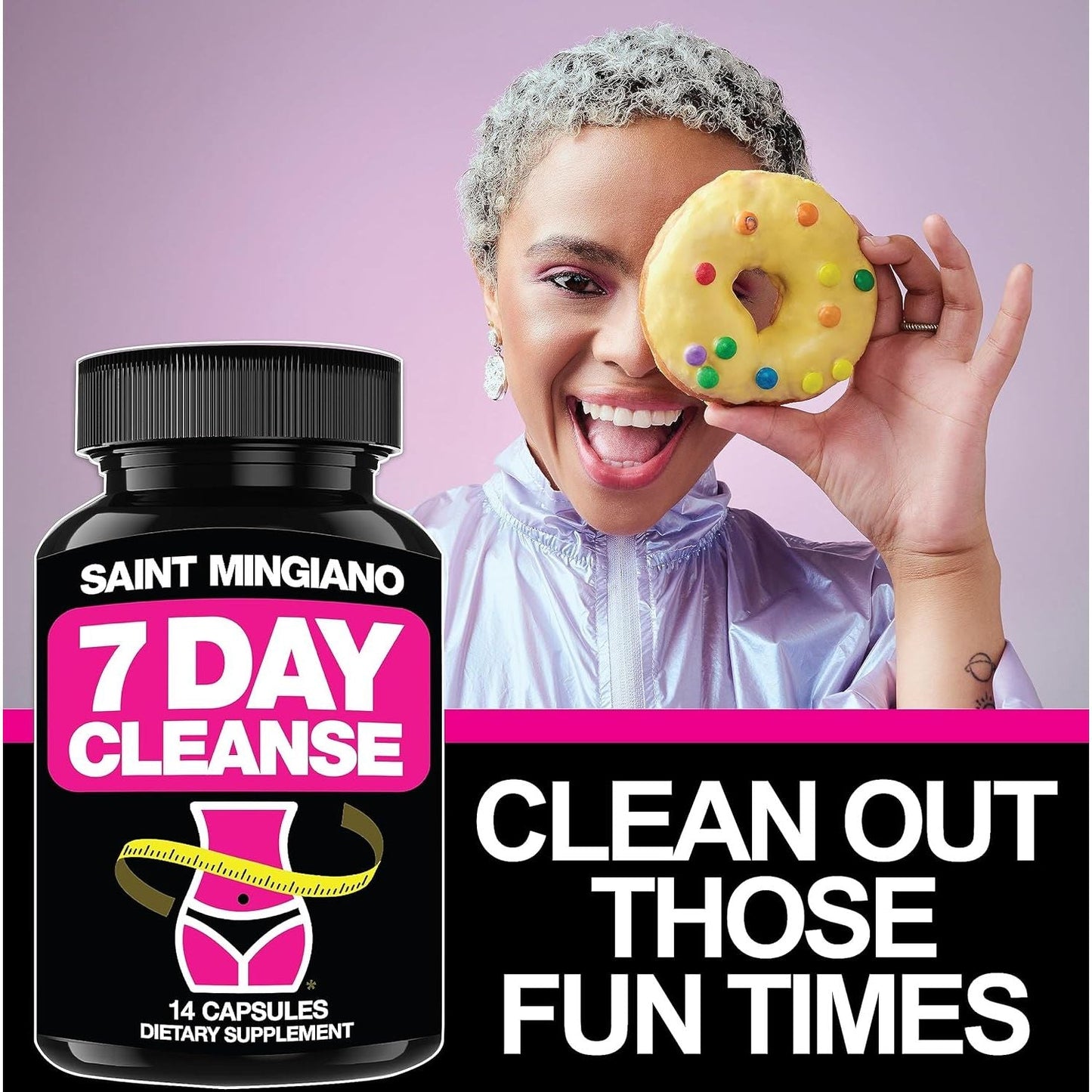 7 Day Cleanse Program | Colon Detox with Natural Laxative for Constipation & Bloating