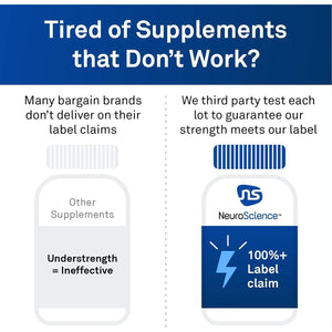 Neuroscience Calm Sleep Aids for Adults - Neuro Immune Support Supplement (60 Capsules)