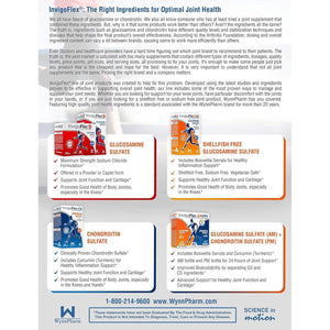 Invigoflex® CS - Chondroitin Sulfate with Turmeric Curcumin Non GMO for Knee, Hand, Back & Hip Premium Joint Supplement